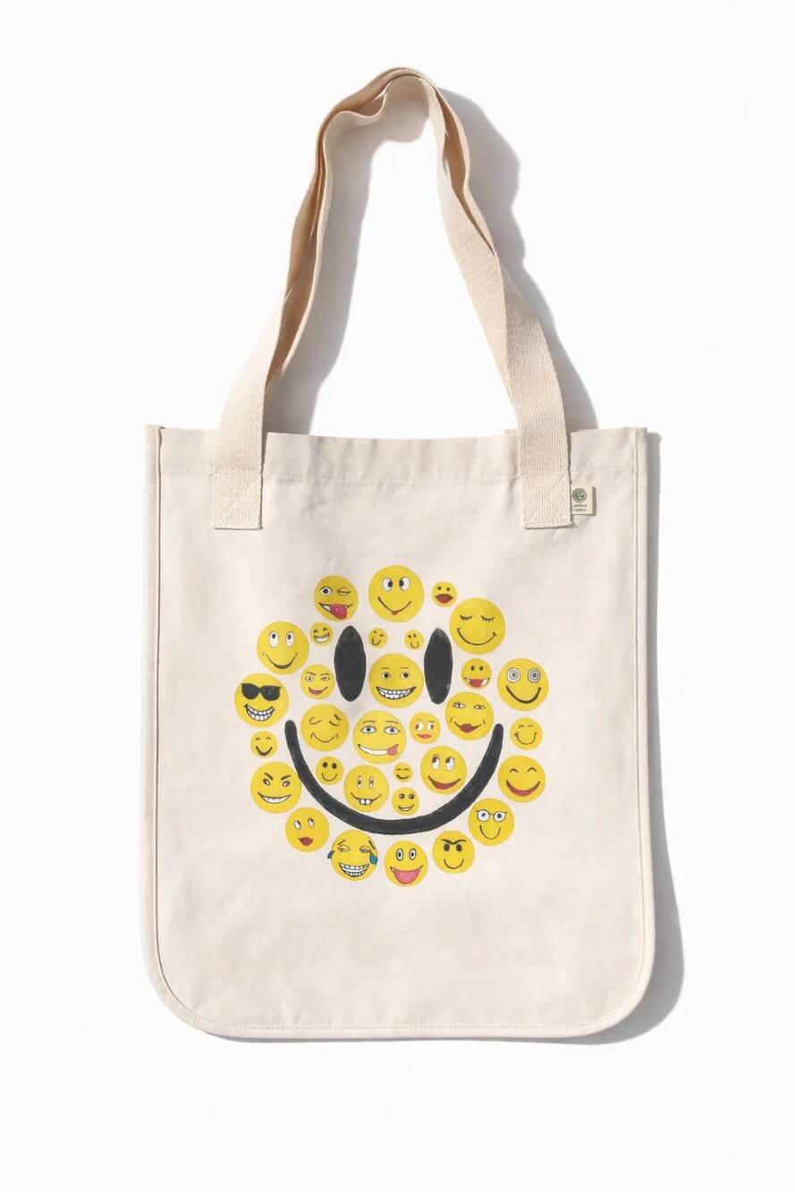 NEW UNFORTUNATE PORTRAIT women's tote bag in smiles